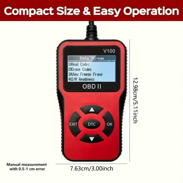 OBD2 Car Diagnostic Scanner – Engine Fault Code Reader - Image 7