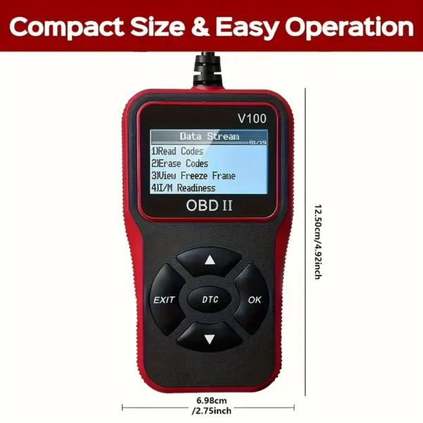 OBD2 Car Diagnostic Scanner – Engine Fault Code Reader - Image 2